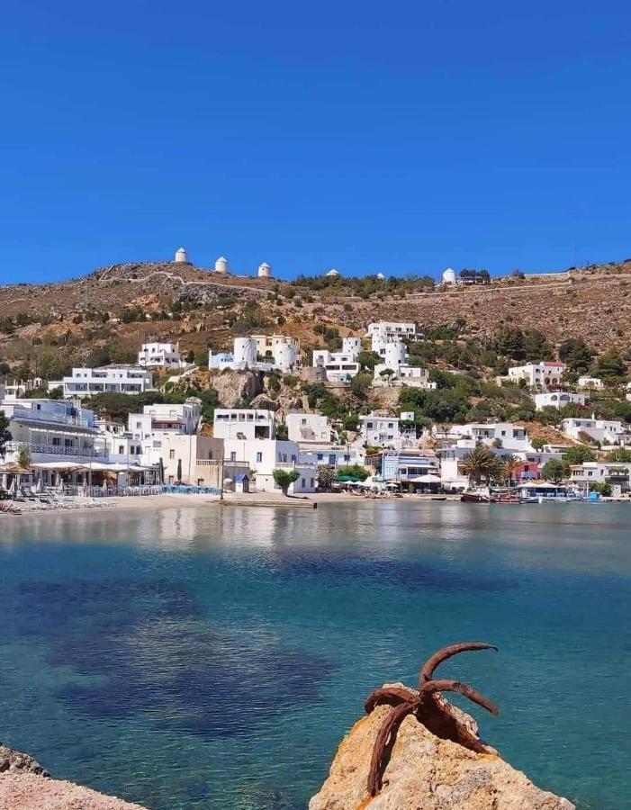 Ferienwohnung Ονειρόπετρα Λέρος~Oneiropetra Leros Panteli Exterior foto